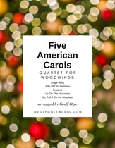 Five American Carols P.O.D cover
